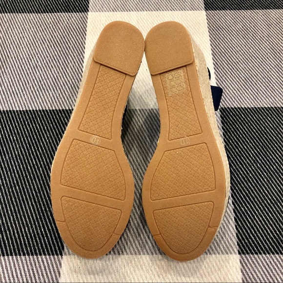 Tory Burch Frieda Espadrille Wedge Sandals NIB - Picture 6 of 6